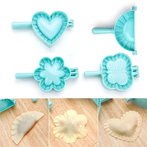 Bakverksschabloner Dumplingtillverkare Förpackning Degskärare Kökstillbehör