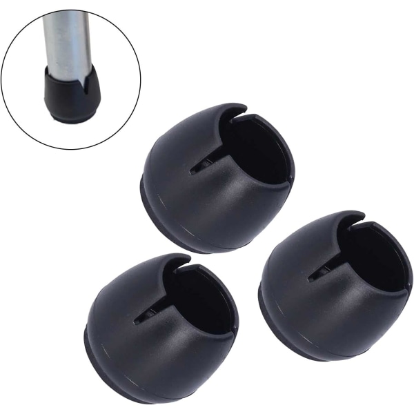 Möbelbenskydd, Silikonbordstolsbensmattor 8 st (37 - 42 mm)