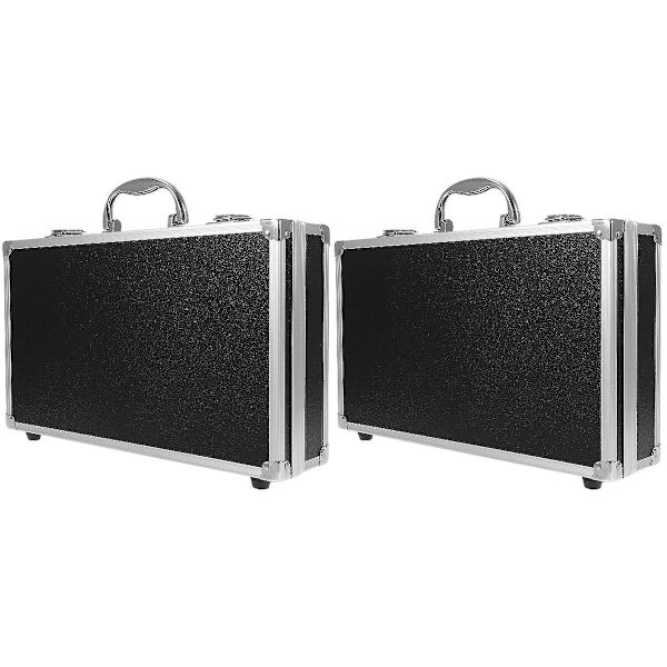 2 stk Praktisk Mikrofon Kuffert Trådløs Mikrofon Opbevaring Organizer Box2pcs32x19cm 2pcs 32x19cm