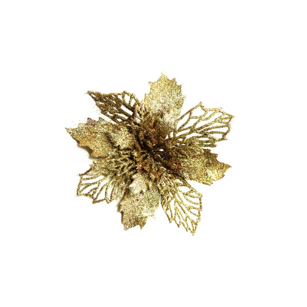 Julepynt Juletrepynt Jul Simulering Blomst Jul Ornament 10 stk Julegaver