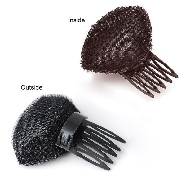 Perfect Puff Hårkudde, Osynlig Fluffig Hårkudde Svampklämma, Volym Hårbas Set