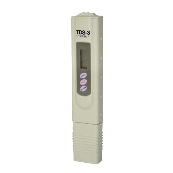 Digital TDS-måler med tester, 0,01 opløsning høj nøjagtighed 3 i 1 pen type tester, vandtester til vand, vin, spa og akvarier