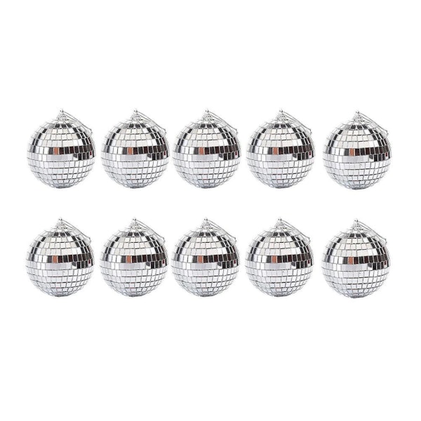 18 Pcs Small Christmas Balls Christmas Baubles Decorative Baubles Shatterproof Holiday OrnamentsSilv