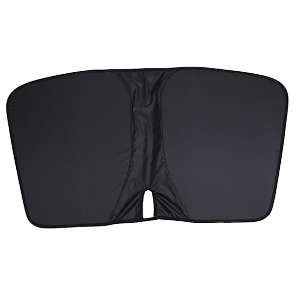 Auton Auringonsuoja Käytännöllinen Tuulilasin Suojapeite Auringonsuojan Tarvikkeet Musta 140X73cm Black 140X73cm