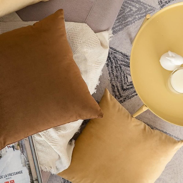 Sæt af 2 Dekorative Fløjls Pudebetræk Sofa Pudebetræk Super Glat Blød Behagelig Dekoration Hjem Stue Soveværelse Til Sofa 40x80cm Hvid