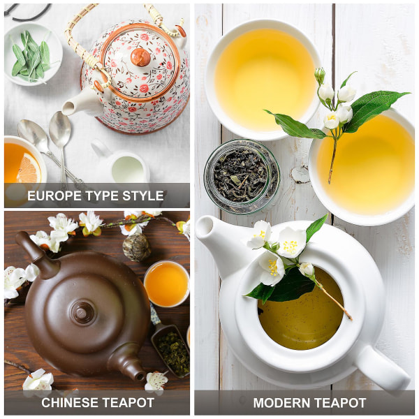 Teepannu Anti-palovammoeristyskansi Teepannu Pidä Lämmin Kansi Puuvilla Vetoketju Lämpöhiha Sekalaiset Värit 20x15cm Assorted Color 20x15cm