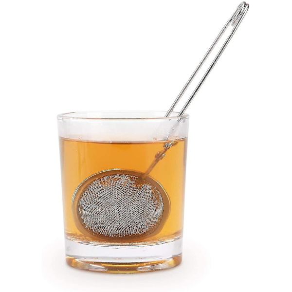 3-pak Rustfri Stål Te Si Med Håndtag Mesh Te Kugler Filter Infusionsenheder