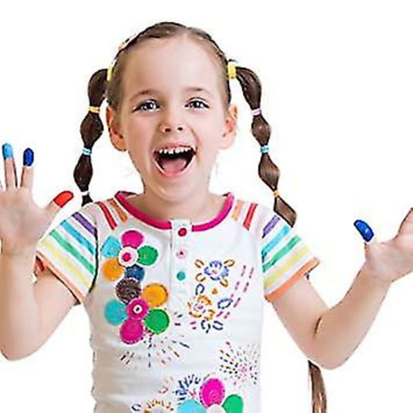 1000 Mini Kumilenauhaa, Pehmeä Elastinen Nauha Kumilenauhalla, Sopii Lasten Punoksiin Värikkäät colorful