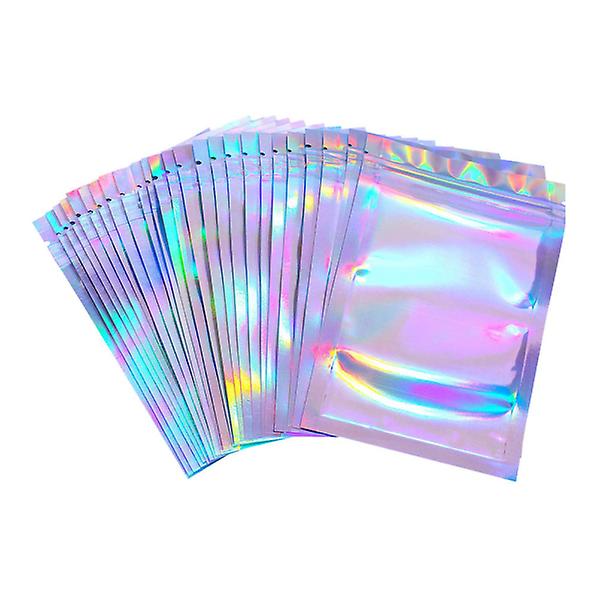 20 stk 8,5x13cm Aluminiseringsposer Ensidig Transparent Hodetelefon Oppbevaringspose Forseglingspose 7,5*10CM 7.5*10CM