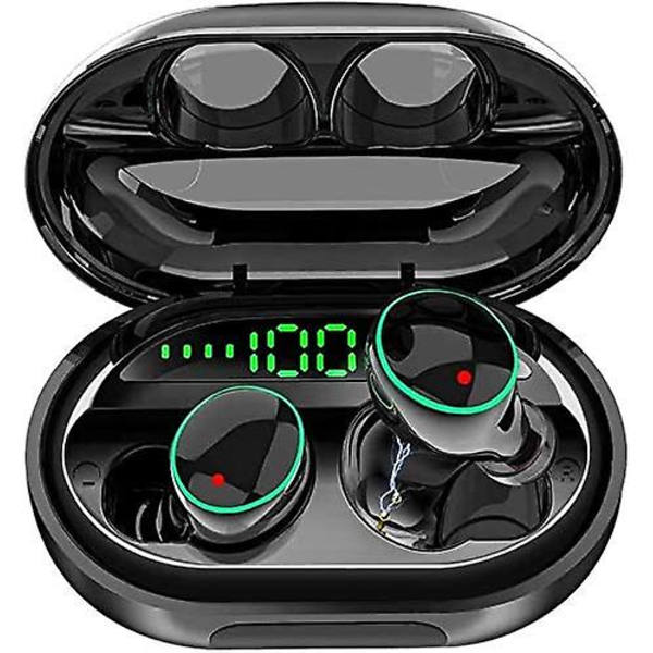 5.0 Trådløse Ørepropper Med Mikrofon For Sport For Iphone Android, Cvc8.0 Trådløse Hodetelefoner Støydemping, Vanntette Ipx8, Hi-fi 3d Stereo, Berøring