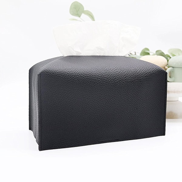 Pappershållare/Fodral (Rektangulär) - Täcker Rektangulära Askformar med en Modern Finish - Designad med Modernt PU-Läder.
