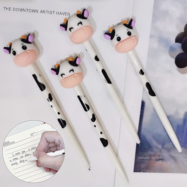 10 st Studentpressgelbläckpennor Rollerballpennor