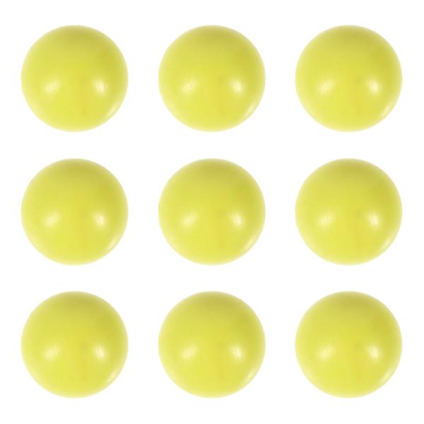 100 stk Fargede Plastkuler Tellende Solide Kuler Leke Matematikk Læringshjelpemidler Gul 1,5X1,5CM Yellow 1.5X1.5CM