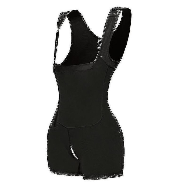 Helkropps-armbälte för efter operation, midjetränare, korsetter, slankande formkläder, 4XL, svart 4XL Black