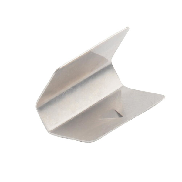 8 stk Rustfritt Stål Vindskjerm Klips Vindavvisere Klips Avvisere Klips Bil Vind Reflektorer Ch Silver 2X1.05cm