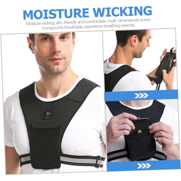 Vesttaske Kvinders Tanktop Træningsvest til Mænd Mænd Løbevest Jakke til Kvinder Sportsjakker til Kvinder Tankini til Kvinder