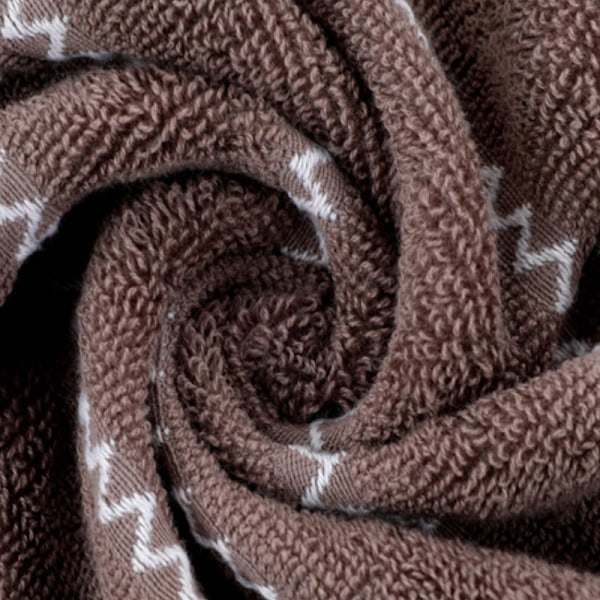RYI 3-delars handdukset i bomull, 35 x 75, 70 x 140, badhandduk med geometriskt tryck 4 35x75 3 st