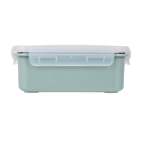 900 ml Lunchboxfack Bento-behållare Bärbar enkellagersmatlåda Blå18X12,7X7CM Blue 18X12.7X7CM
