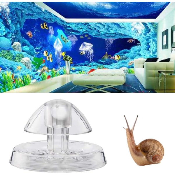 2 snigel fällor akvarium fällor plast snigel fällor plast roliga akvarium snigel fällor, används för att fånga sniglar i akvariet