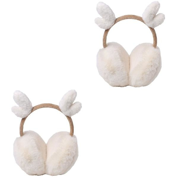 3 stk. Søde Vinter Ørevarmere Sød Varmebevarende Plys Ørevarmere Børnegave 2 stk 23X18CM 2 pcs 23X18CM