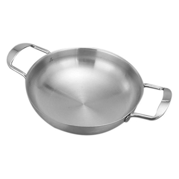 Klassisk vardagspanna i rostfritt stål - Innerdiameter 20 cm