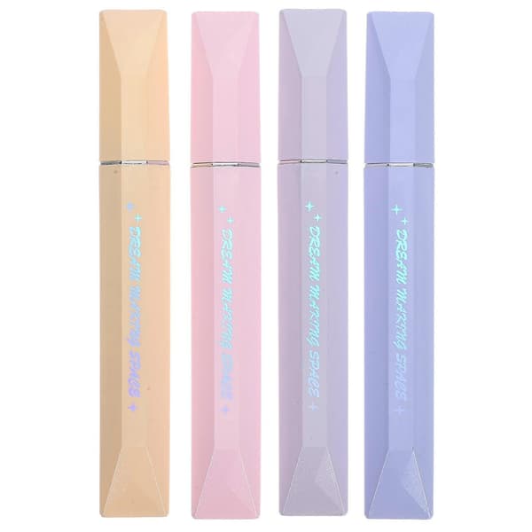 4 st Highlighter Bokmärken Små Highlighter Lärare Markeringspennor