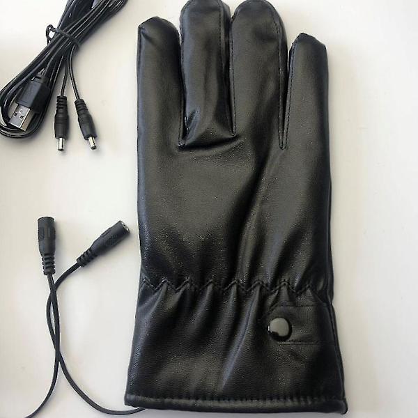 Paksunnettu vuori, kokosormihanskat, sähkölämmitteiset lämpöhanskat naisille ja miehille Hand heating