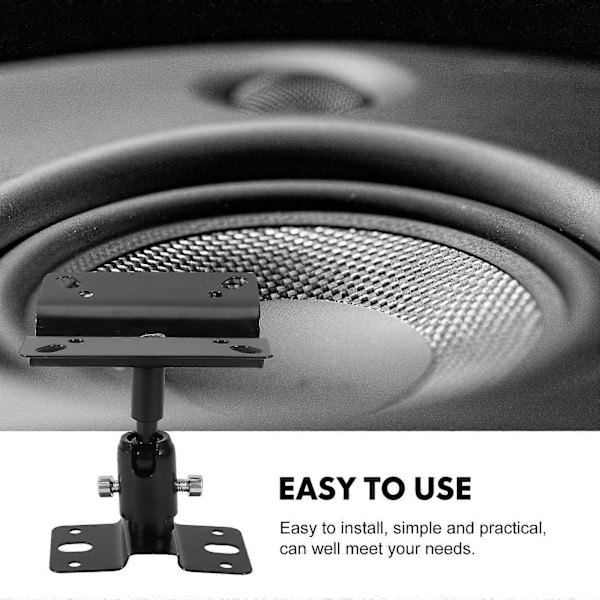 1 Set Kaiuttimen Seinäteline Kaiuttimen Teline Audio Kaiuttimen Pidike Kaiuttimen Seinäkiinnike Kotiin