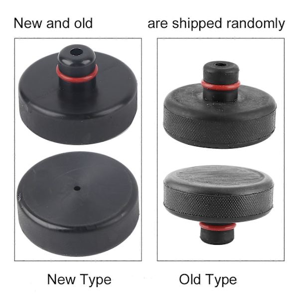 4 st Gummikloss Lyftplatta Stöd Chassi Adapter Passar Tesla Model 3/Model Y/Model S/Model X