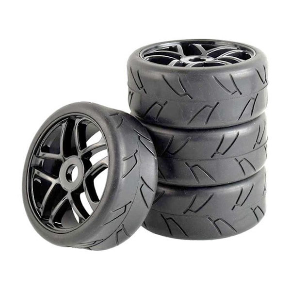 4kpl 1/8 Buggy Renkaat Vanteilla 17mm Kuusiokanta Rc Maastoautoon Hpi Traxxas Renkaat Tarvikkeet