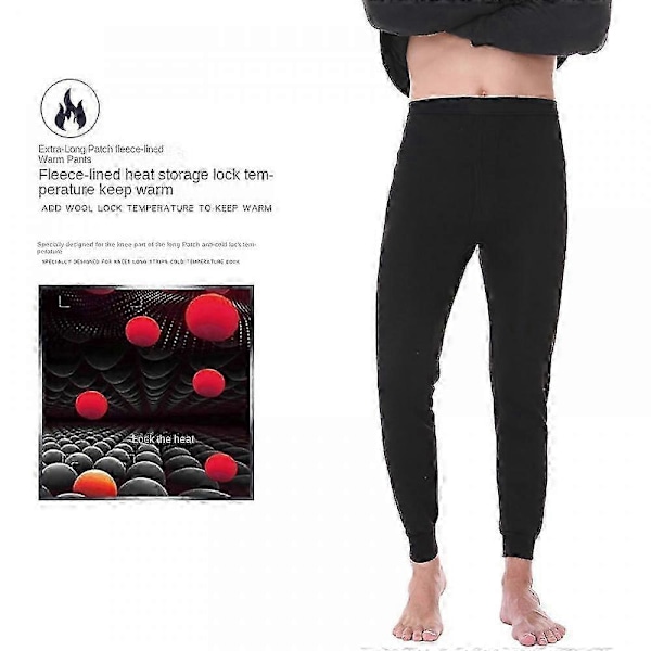 Underställsset för män black L