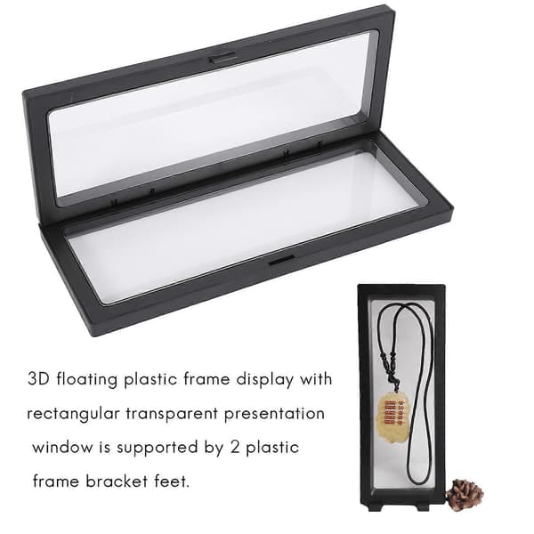 5-delars Set med 3D-display - Transparenta displayramar för smycken, , , Me
