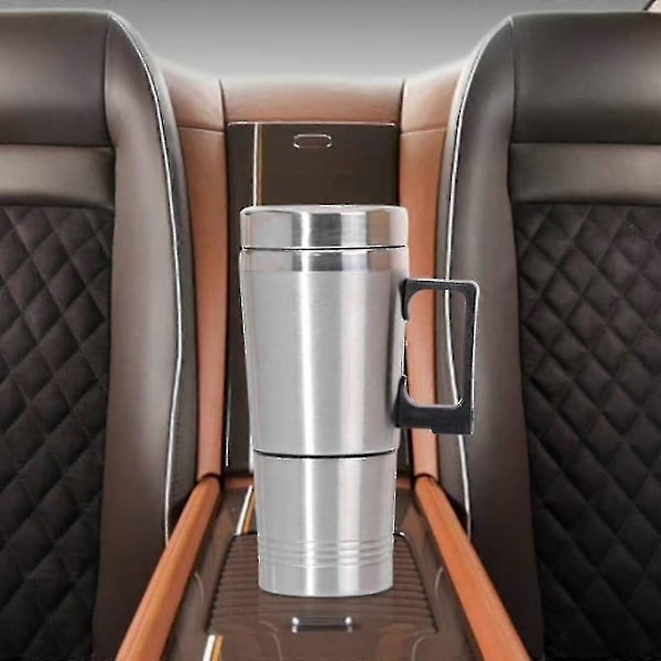 750ml Auto Vannkoker Rustfritt Stål 12v Sigarettenner Reisevannkoker