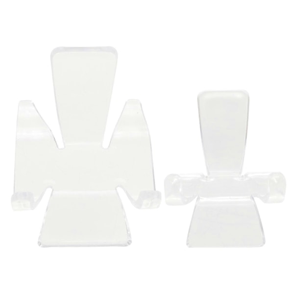 20 stk. Plastik Display Holder Stande Sokkel til Krystal Mineral Agat Koral