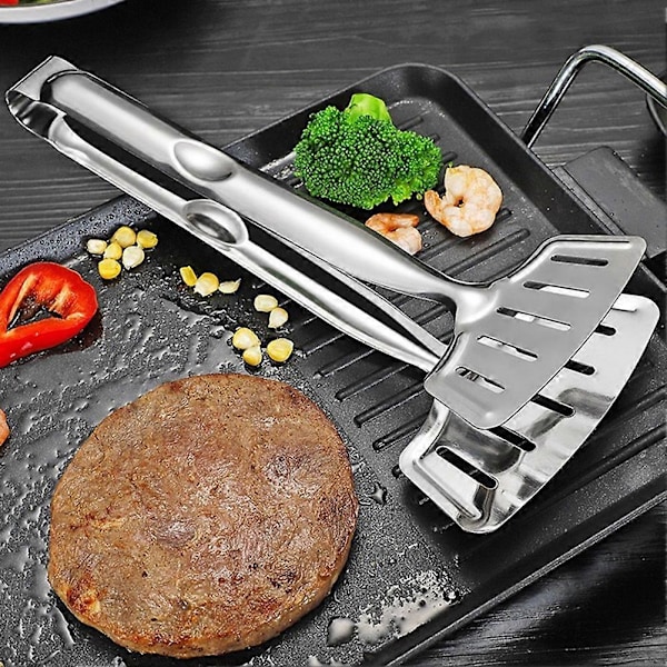 Kjøkkenmat Tang Baking Matlaging BBQ Non-stick Brød Biff Klemme Klips Verktøy