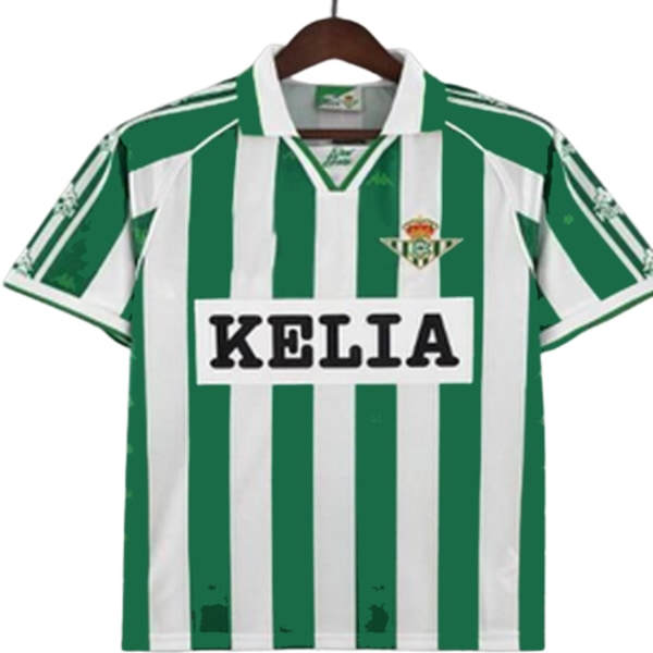 95-97 Betis träningsdräkt i hemmet jersey kortärmad jersey T-shirt Beckham NO.7 XXL