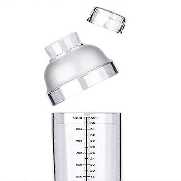 Shaker, 700cc/24 Oz Plast Shaker Set Använd Vinshaker Bar Blandningsverktyg