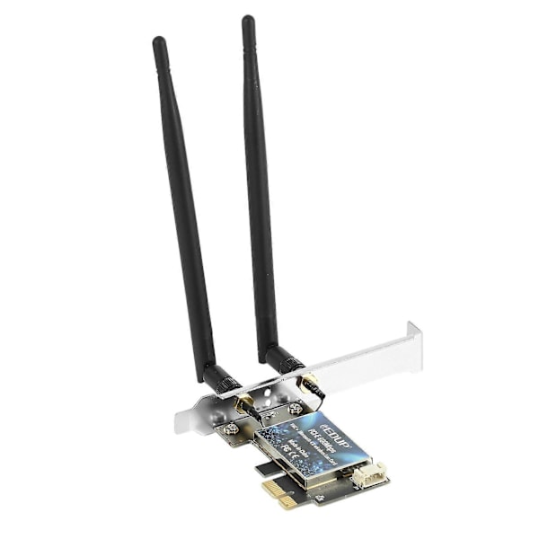 Pci-e 600mbps Wifi-kortti Bluetooth 4.0 -sovitin 2.4ghz/5ghz Dual Band langaton verkkokortti antennilla