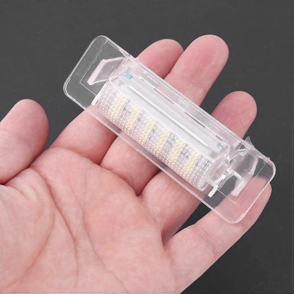 LED nummerpladelygter uden fejl til W210 W202 E300 E55 C230 12v 6500k hvide nummerpladelygter
