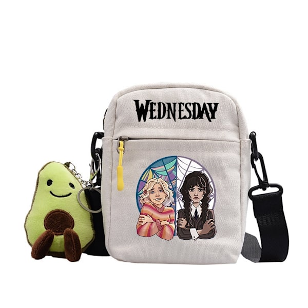 Wednesday Adams Axelväska Spel Anime Messenger Bag style 13