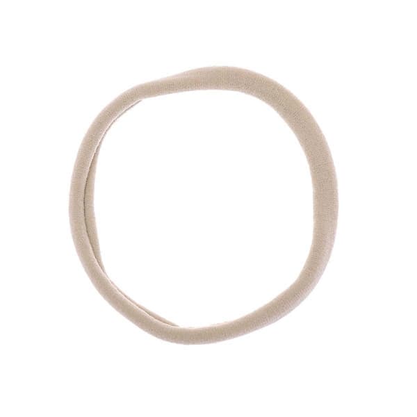 20 stk. Sømløs Hårbøyle Elastisk Nylon Hodeplagg Hårbånd for Baby Nyfødt Spedbarn (Khaki)