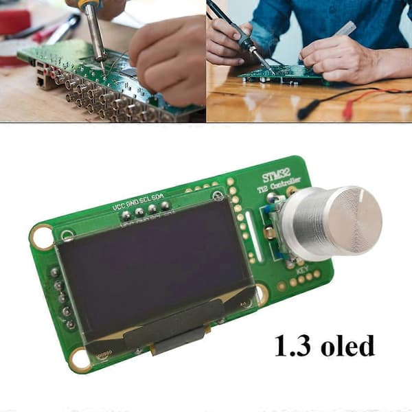 T12 Elektrisk Lödkolv Svetskontrollerkort DIY För Telefon Stm32 Oled