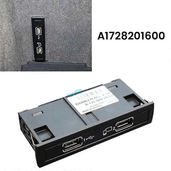 A1728201600 Bil USB Hub Integreret Interface Stik Tilslutningsboks Til Cla200 Gla200