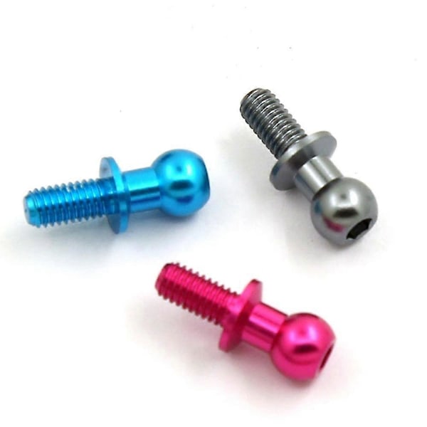 20 stk. Metall M3 Sekskant Kulehode Skruer For -01 -02 Sakura D4 D5 1/10 Rc Drift Bil Reservedeler Universa