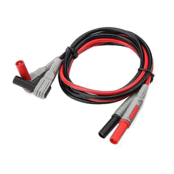 P1300C Elektronisk Digital Multimeter Testkablar med Krokodilklämmor Utbytbara Sondspetsar Set