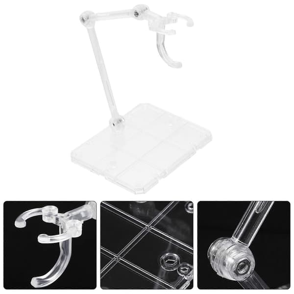 Action Figur Stand Plast Justerbar Action Figur Display Stand Model Stand