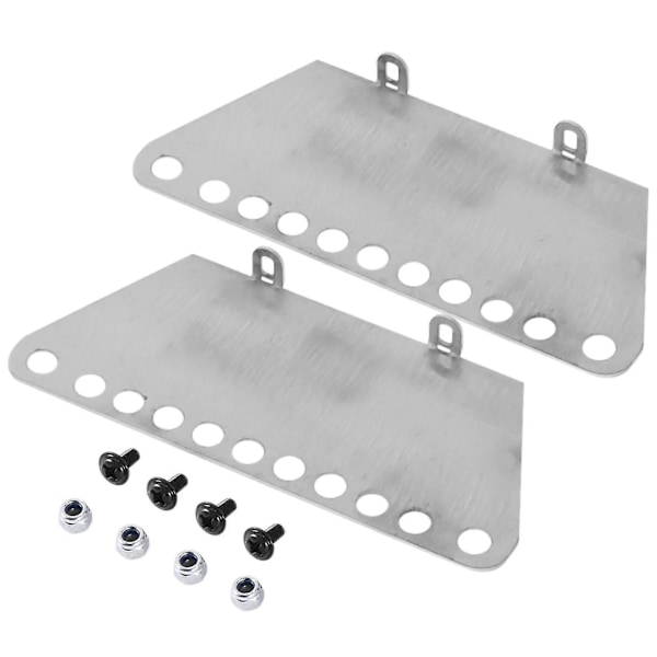 Metall Pedal Sidoplåt Slider För Mn D90 D91 D99s Mn99s 1/12 Rc Bil Uppgraderingsdelar Tillbehör