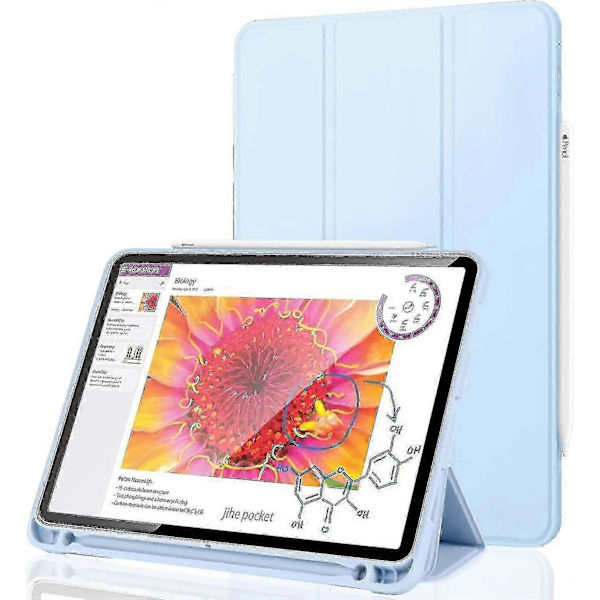 Juleetui til Ipad Pro 11 tommer, stærkt magnetisk foldbart cover LIGHT BLUE