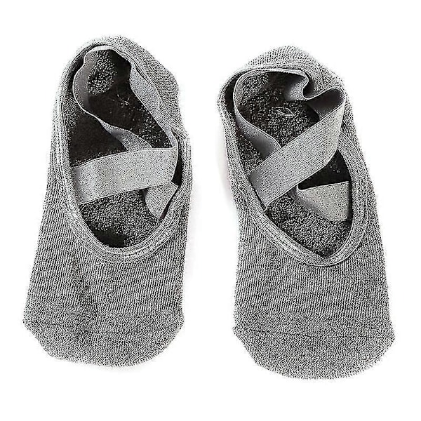 Naisten sukat, liukueste, baletti, liikunta, fitness, tanssi, voimistelu Gray 3Pair