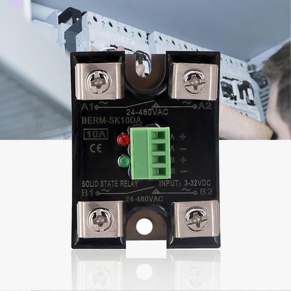 BERM-SK40DA 40A AC 3-32V Input Enkeltfaset Solid State Relæ DC til AC Regulator